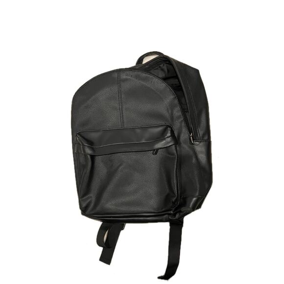Generic Faux Leather Computer Backpack - Picture 1 of 3
